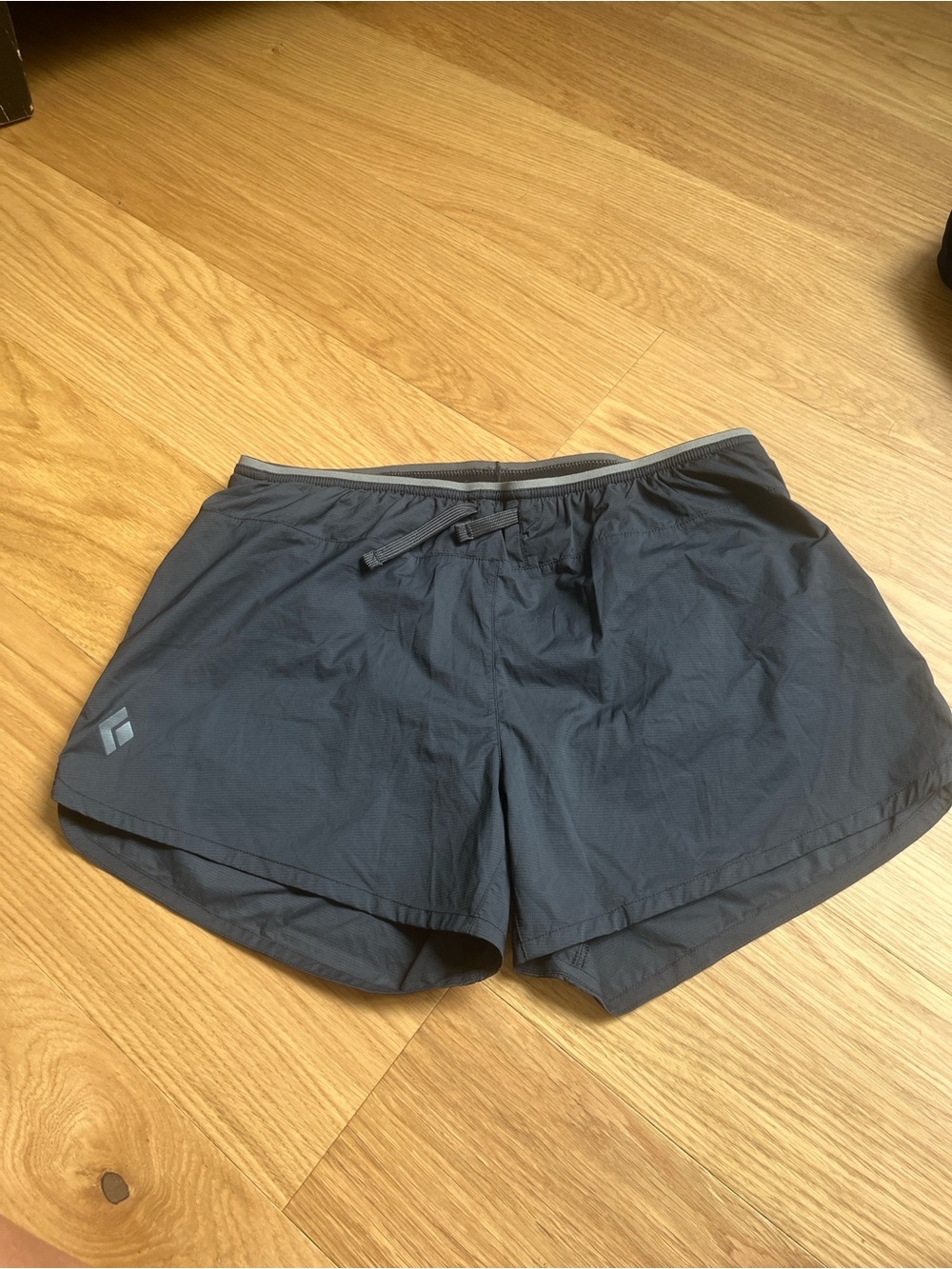 Black Diamond Women's Athletic Shorts in Dark Gray